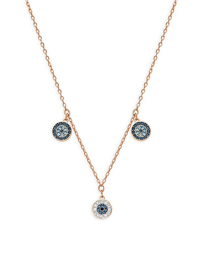 Swarovski Luckily Crystal Evil Eye Necklace | ModeSens