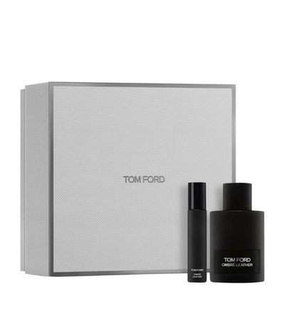 Shop Tom Ford Ombré Leather Fragrance Gift Set (50ml) In White