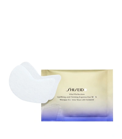 Shop Shiseido Vital Perfection Uplifting And Firming Express Eye Mask (12 Pairs) In Multi