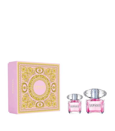 Shop Versace Bright Crystal Fragrance Gift Set In White