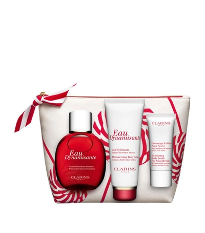 Shop Clarins Eau Dynamisante Collection Fragrance Gift Set (100ml) In White