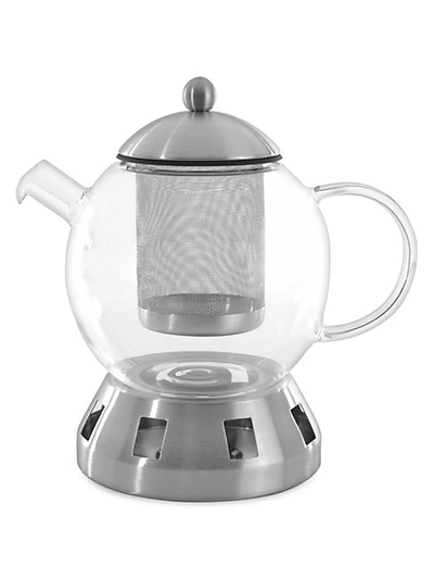 Shop Berghoff Dorado 5.5 Cups Glass Teapot In Grey