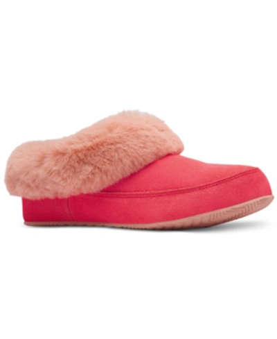 Shop Sorel Go Coffee Run Slippers Women's Shoes In Blush Pink