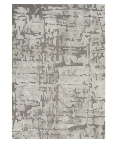 Nourison Symmetry Smm03 Ivory 5'3" X 7'9" Area Rug In Ivory