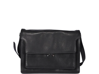 Shop Marni Soft Large Trunk Bag In Black