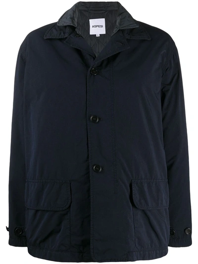 双面设计排扣夹克