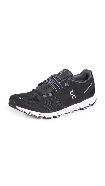 Shop On Cloud Sneakers In Black/white