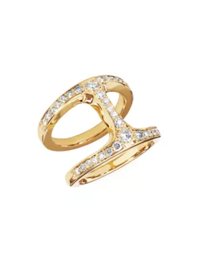 Shop Hoorsenbuhs Dame Phantom 18k Yellow Gold & Diamond Ring