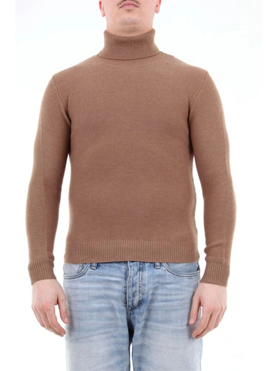 Shop Altea Men's Beige Wool Sweater