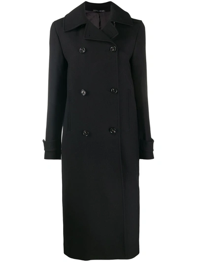 Shop Paul Smith Wool Coat In Black