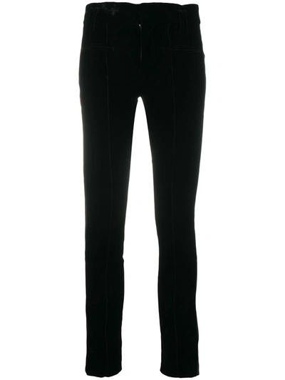 Shop Haider Ackermann Skinny Trousers In Black