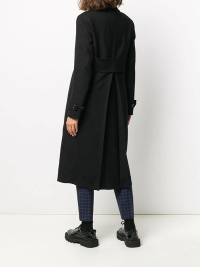 Shop Paul Smith Wool Coat In Black