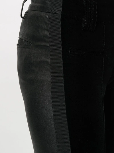 Shop Haider Ackermann Skinny Trousers In Black
