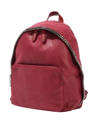 Shop Stella Mccartney Backpack & Fanny Pack In Garnet