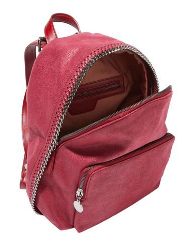 Shop Stella Mccartney Backpack & Fanny Pack In Garnet