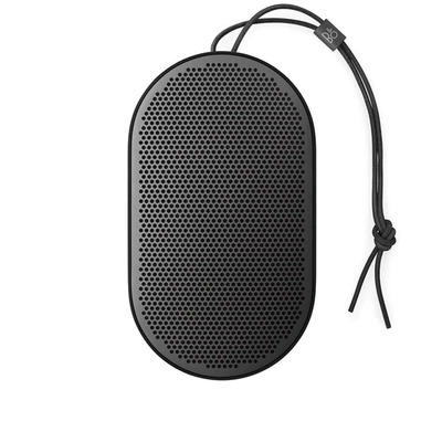 Shop Bang & Olufsen P2 Portable Bluetooth Speaker In Black