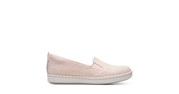 clarks cloudsteppers womens pink