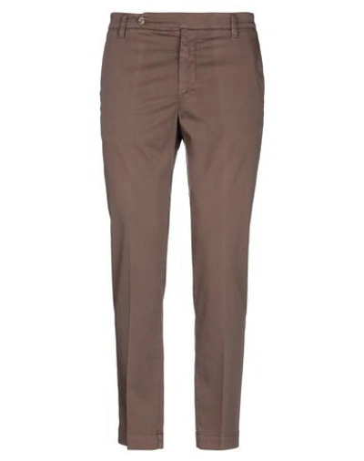 Shop Entre Amis Casual Pants In Light Brown