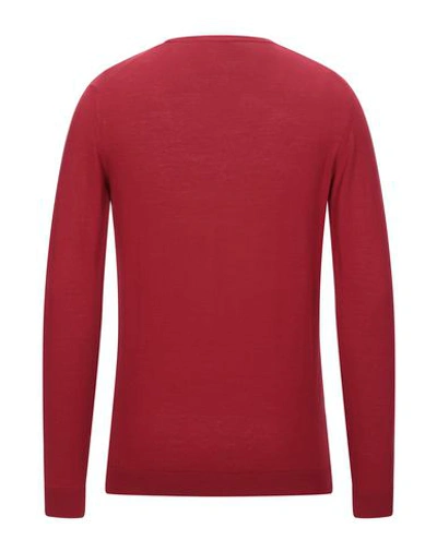 Shop Roberto Collina Sweaters In Brick Red