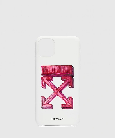 Shop Off-white Marker Iphone 11 Pro Max Cover In White