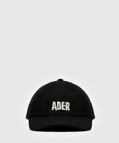 Shop Ader Error Tape Logo Cap In Black