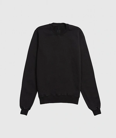 Shop Rick Owens Basic Sweatshirt In Black