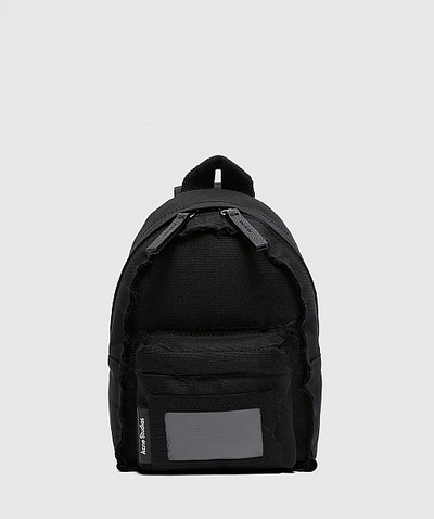 Shop Acne Studios Mini Backpack In Black
