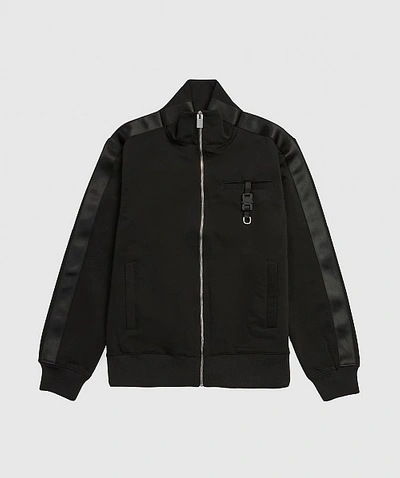Shop Alyx Buckle Detail Track Jacket In Black