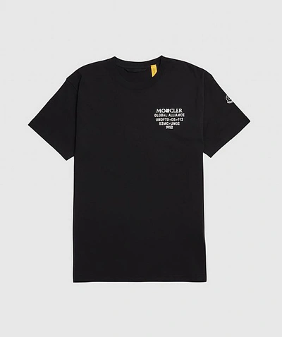 Shop Moncler Genius 1952 X Undefeated T-shirt In Black