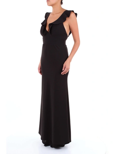 Shop So Allure Women's Black Polyester Dress