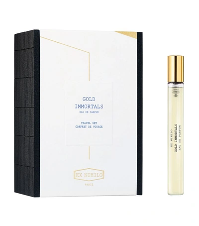 Shop Ex Nihilo Gold Immortals Eau De Parfum (5 X 7.5ml) In White