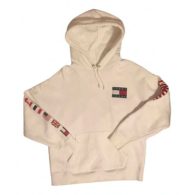 Pre-owned Tommy Jeans White Cotton Knitwear & Sweatshirts