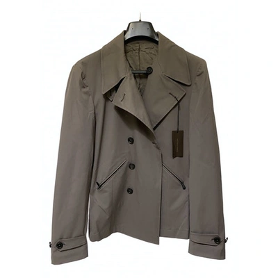 Pre-owned Bottega Veneta Jacket In Grey