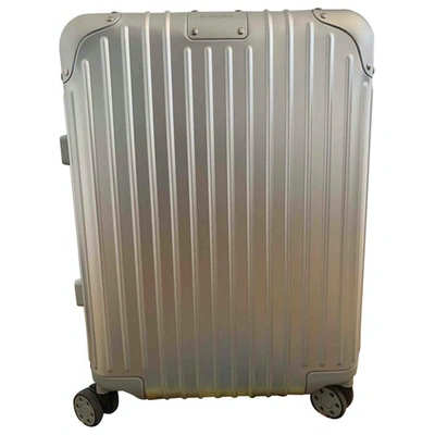 Pre-owned Rimowa Silver Metal Bag