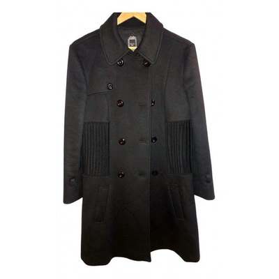 Pre-owned Dior Black Cashmere Coat