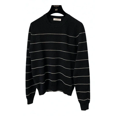 Pre-owned Sandro Blue Cotton Knitwear & Sweatshirt