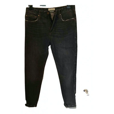 Pre-owned Isabel Marant Étoile Grey Cotton Jeans