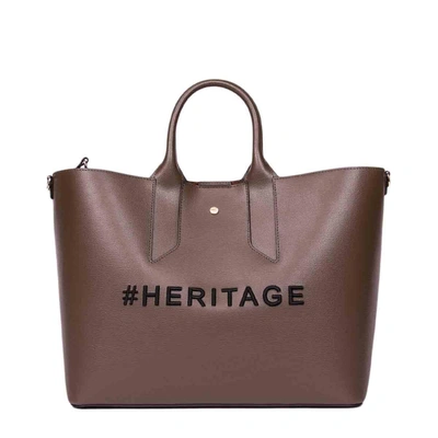 Shop Borbonese Heritage Mindblow Handbag