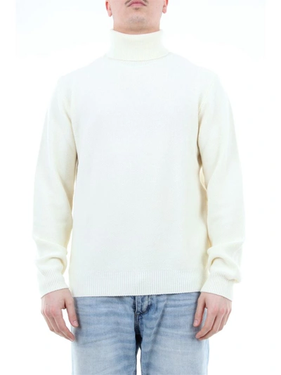 Shop Altea Men's Beige Wool Sweater