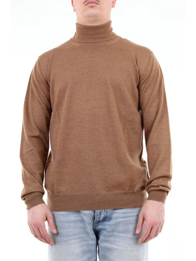 Shop Altea Men's Beige Wool Sweater