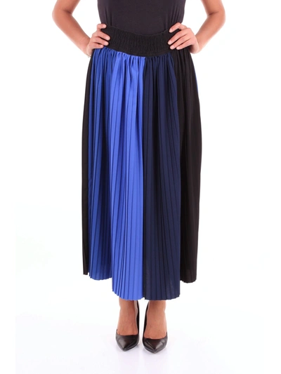 Shop Altea Women's Blue Polyester Skirt