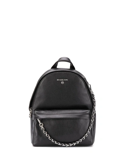 Shop Michael Michael Kors Slater Backpack In Black