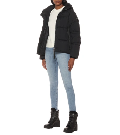 Shop Canada Goose Junction Down Jacket In Black