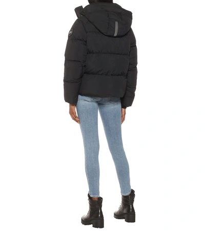Canada Goose Down Water-resistant Junction Parka In Black