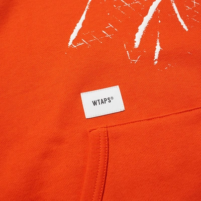 Shop Vans Vault X Wtaps Pullover Hoody In Orange