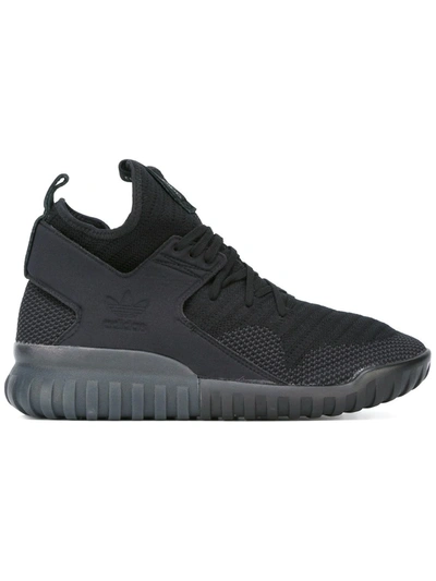 Shop Adidas Originals 'tubular X Primeknit' Sneakers In Black