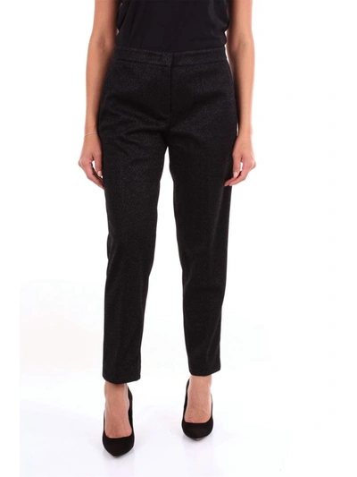 Shop Marco De Vincenzo Women's Black Polyester Pants