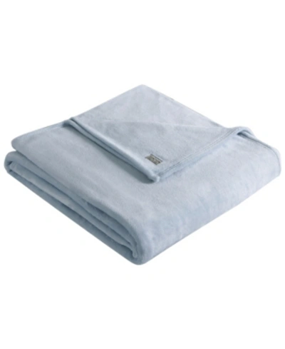 Shop Kenneth Cole Solid Ultra Soft Plush Blanket, Twin In Light-pastel