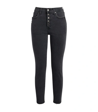 Shop Veronica Beard Debbie High-rise Skinny Jeans