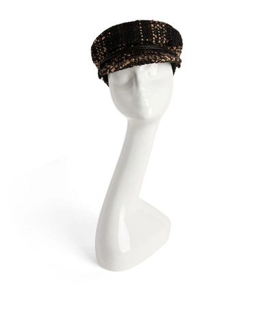 Shop Maison Michel Abby Tweed Hat